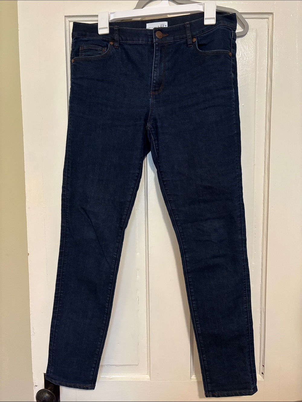 Ann Taylor Loft Dark Indigo Modern Skinny Jeans Women’s Size 30/10